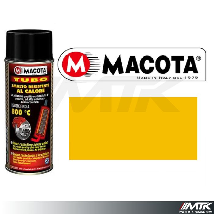 Peinture haute température Jaune Macota